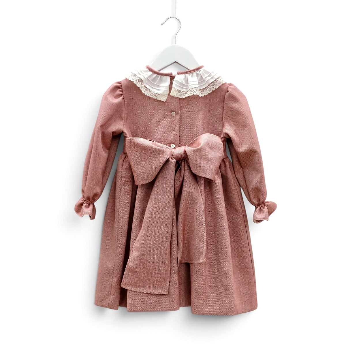 Vestido smokes espinhado