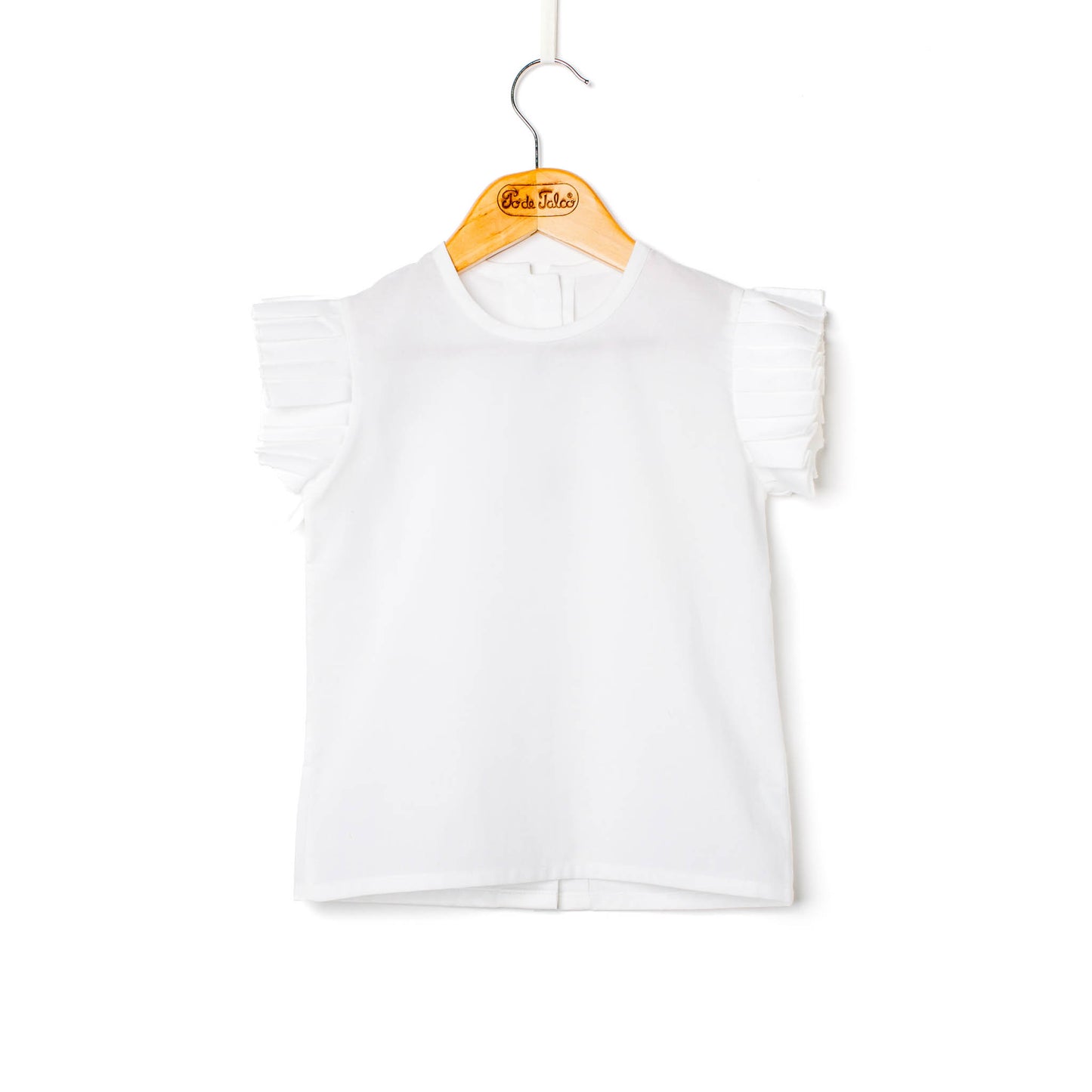 Blusa folhinho branca
