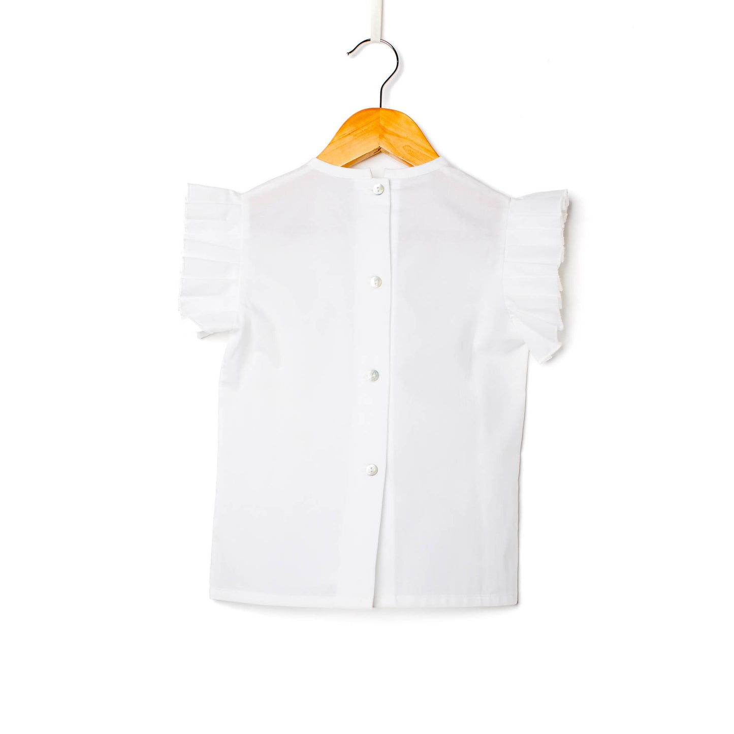 Blusa folhinho branca