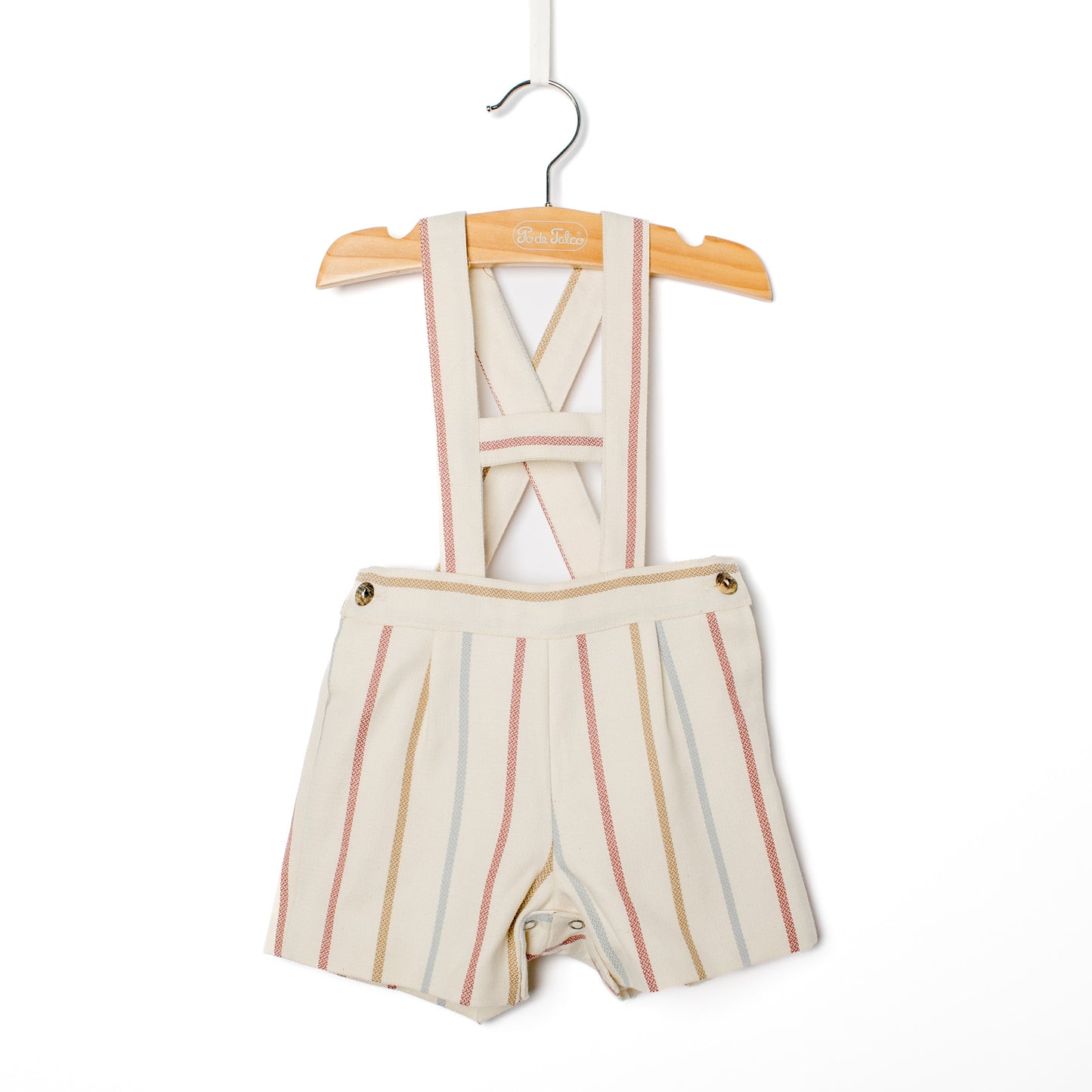 Calção bébé risca