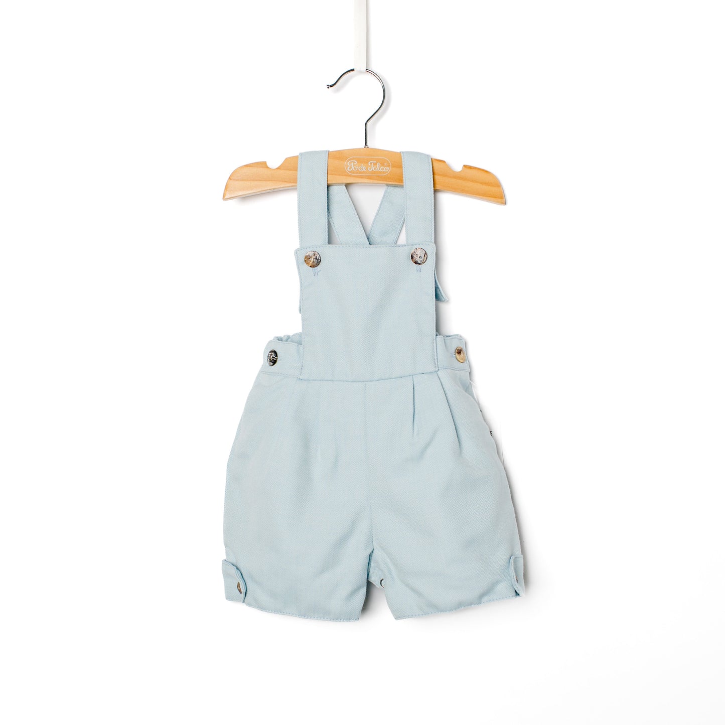 Calção bébé espinhado peitilho