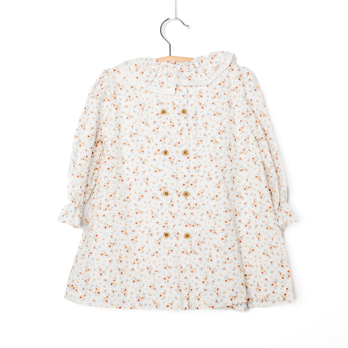Vestido preguinhas florzinha