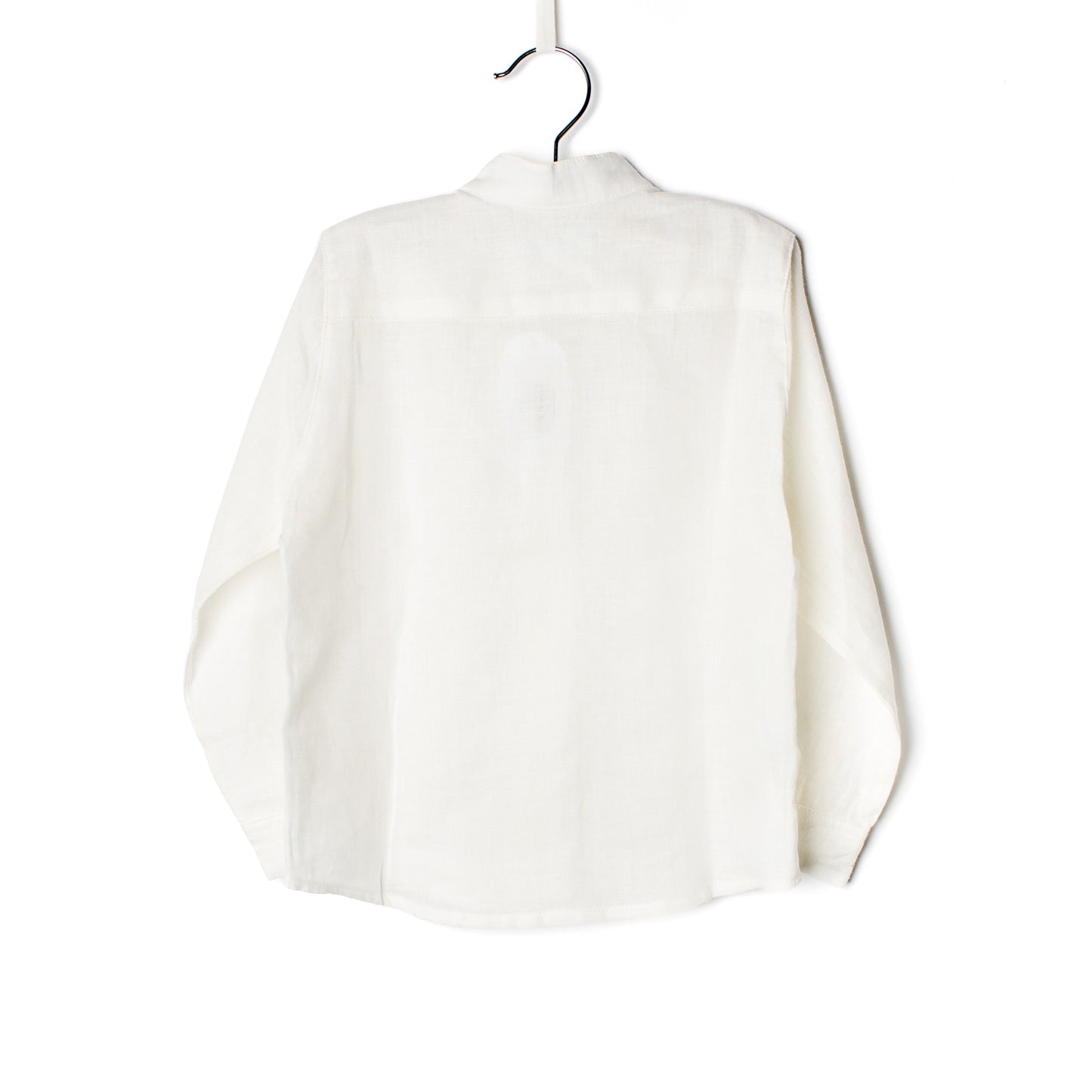 Camisa rapaz linho meia gola