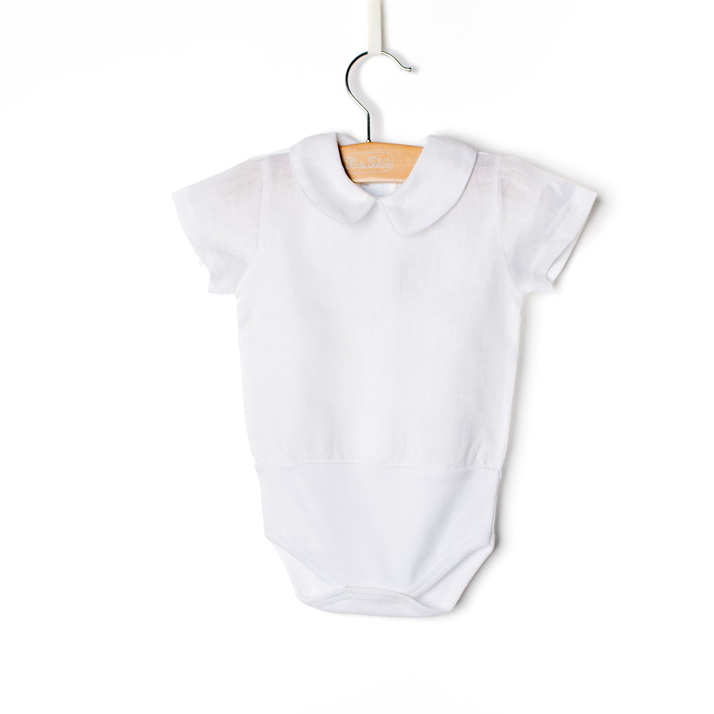 Body/camisa linho gola bico