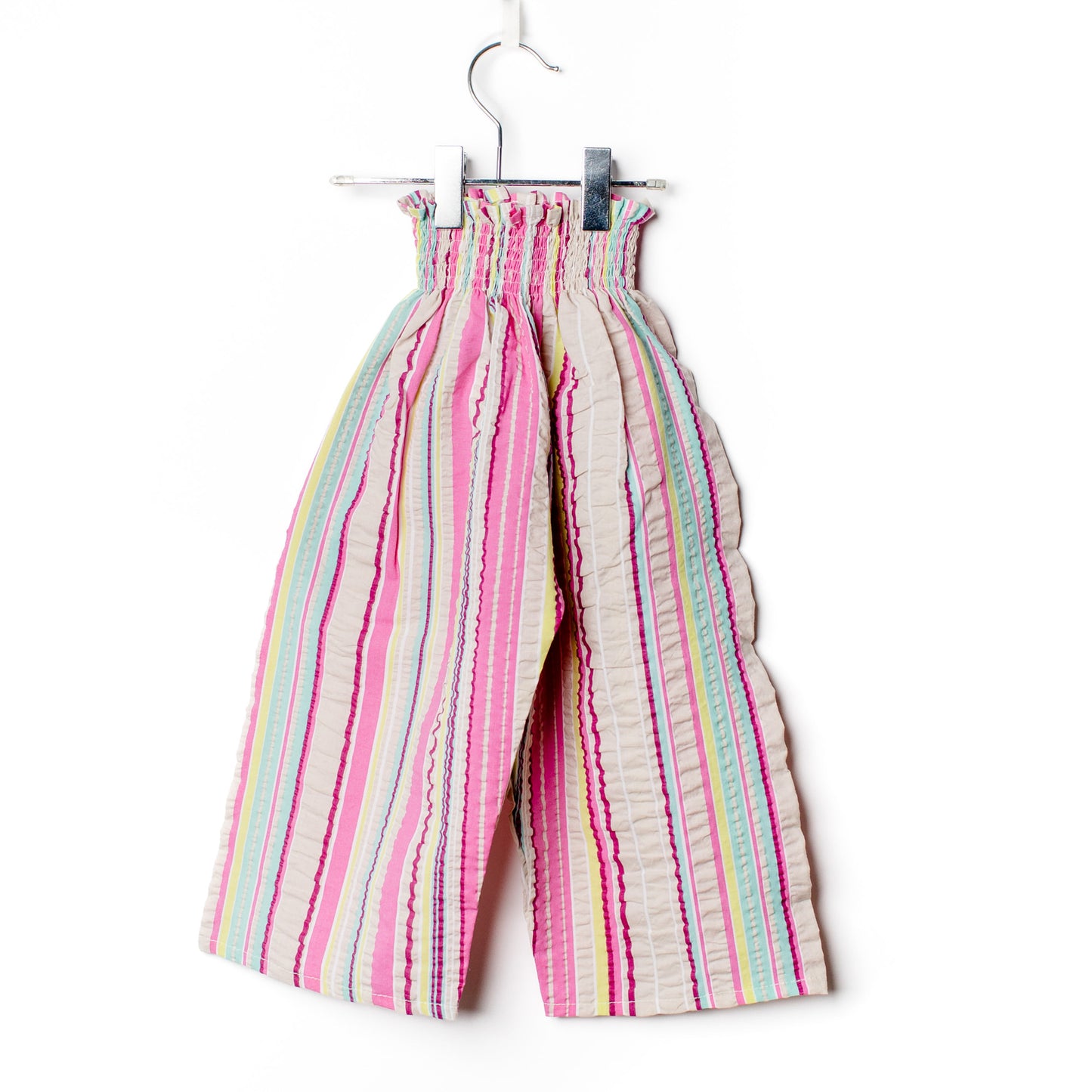 Calça menina elásticos