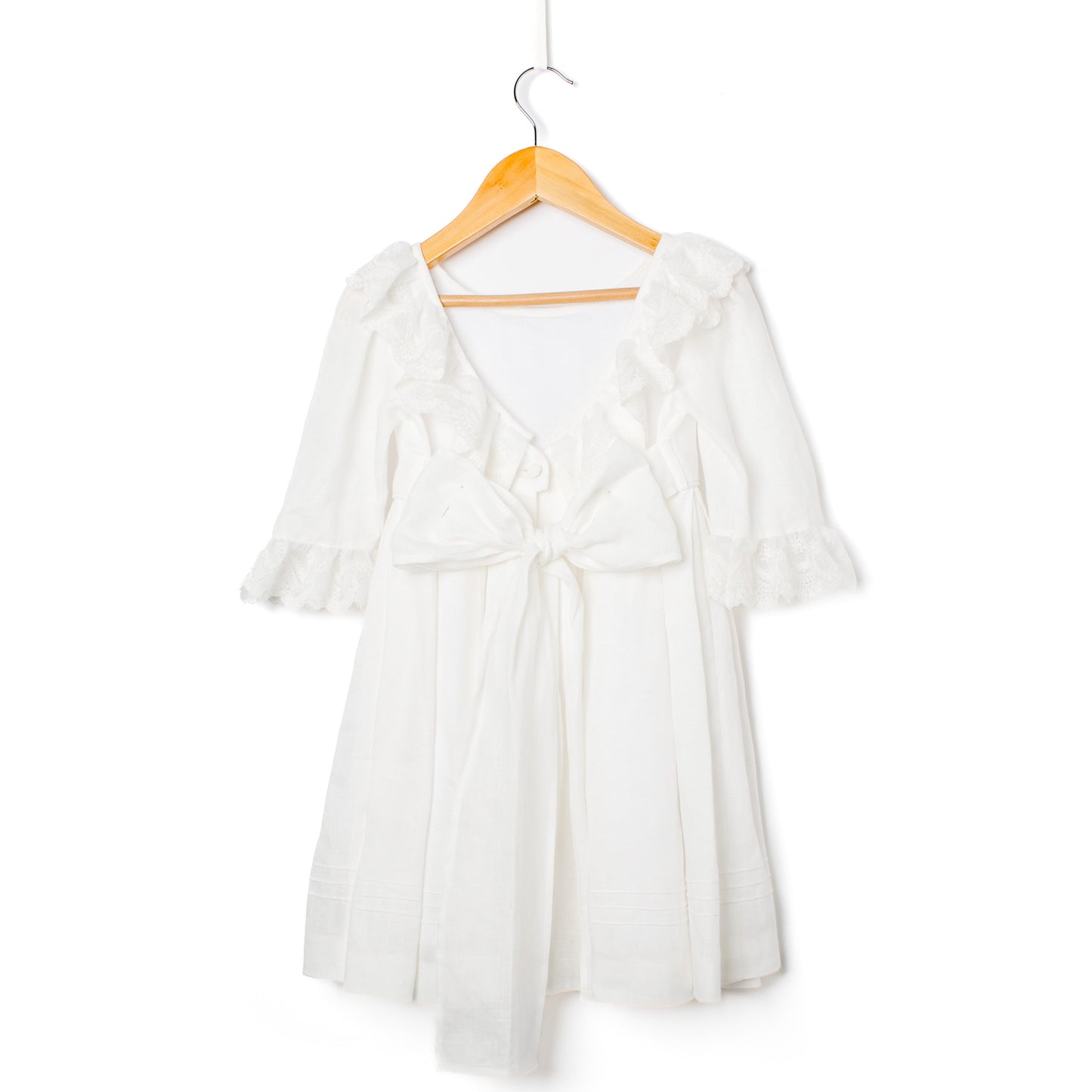 Vestido bico renda