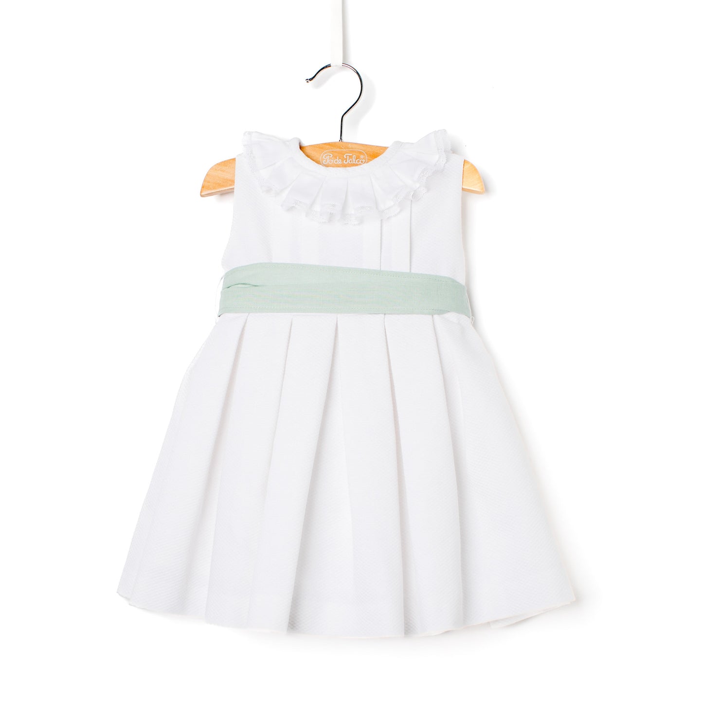 Vestido machinhos piquet