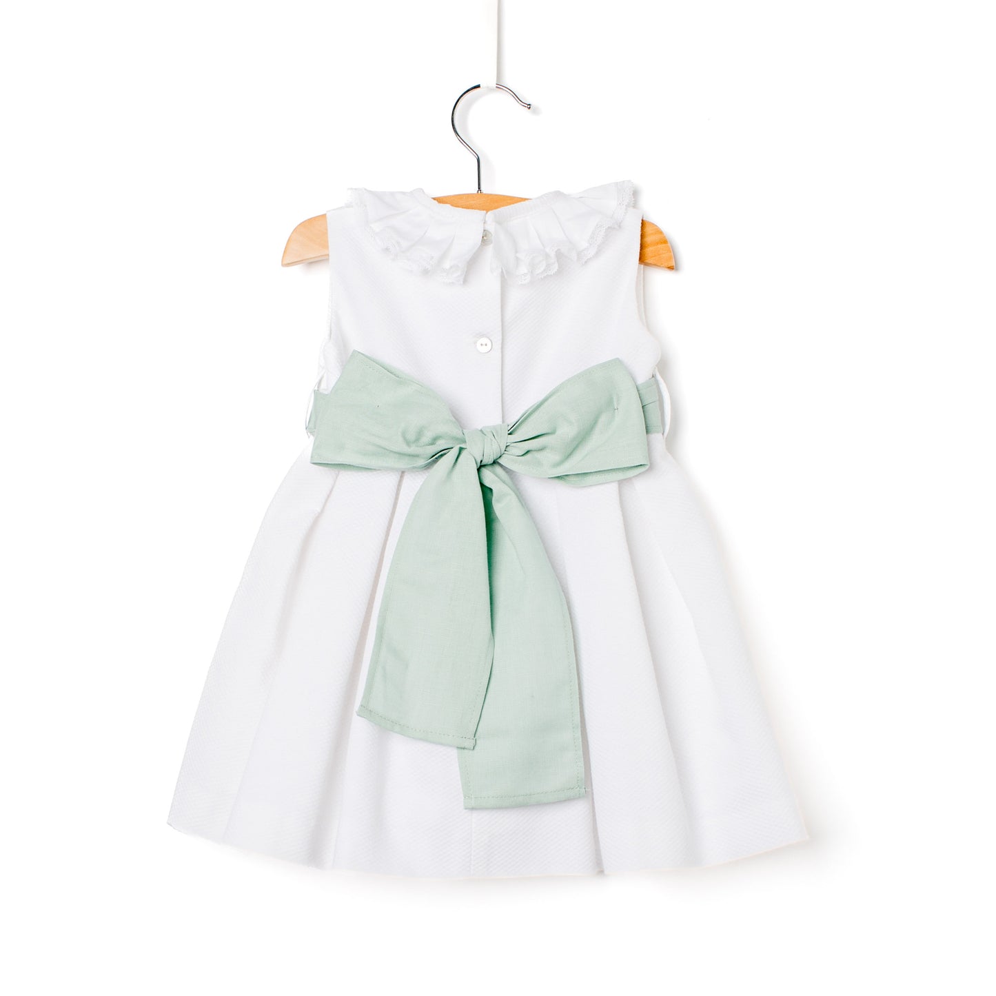 Vestido machinhos piquet