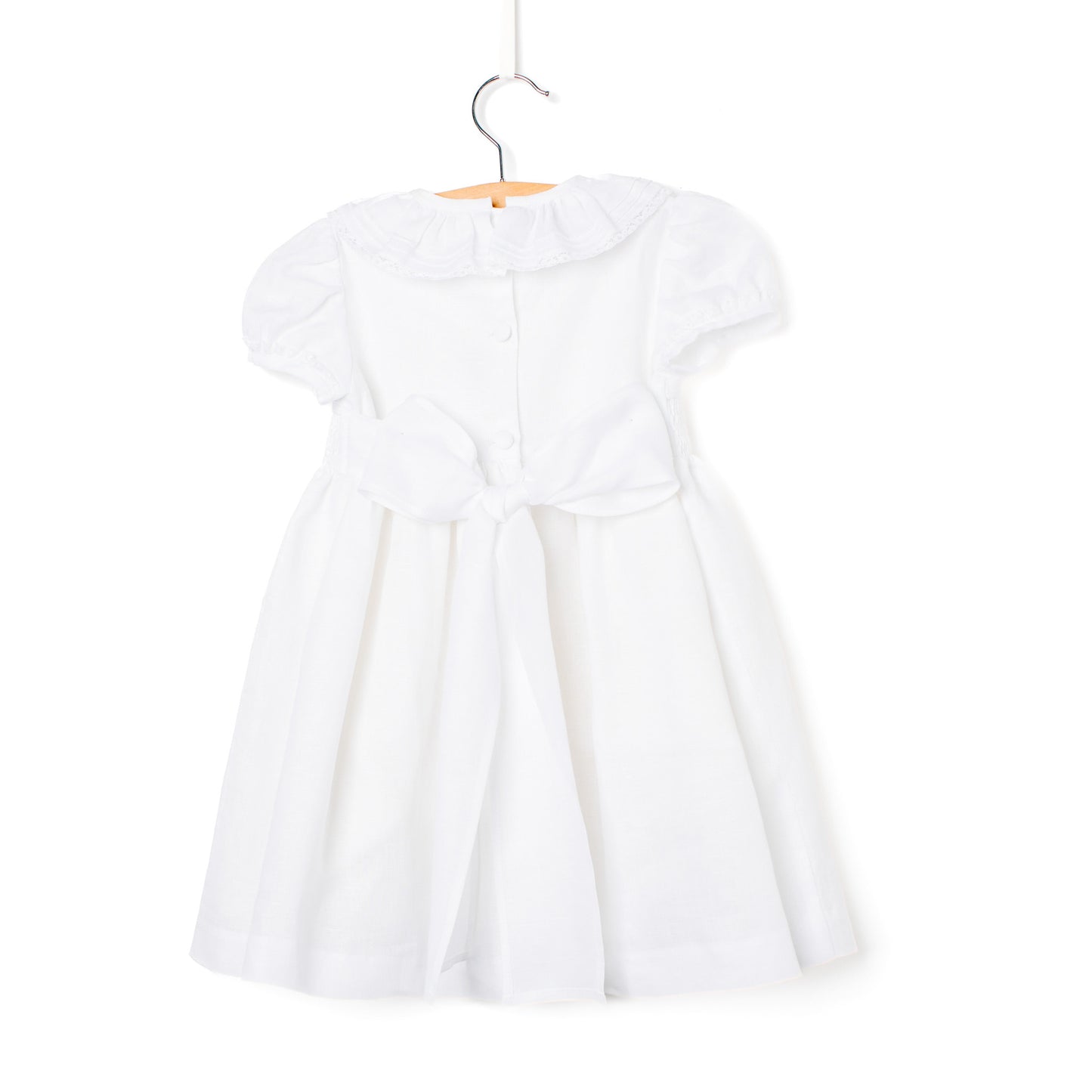 Vestido smokes linho