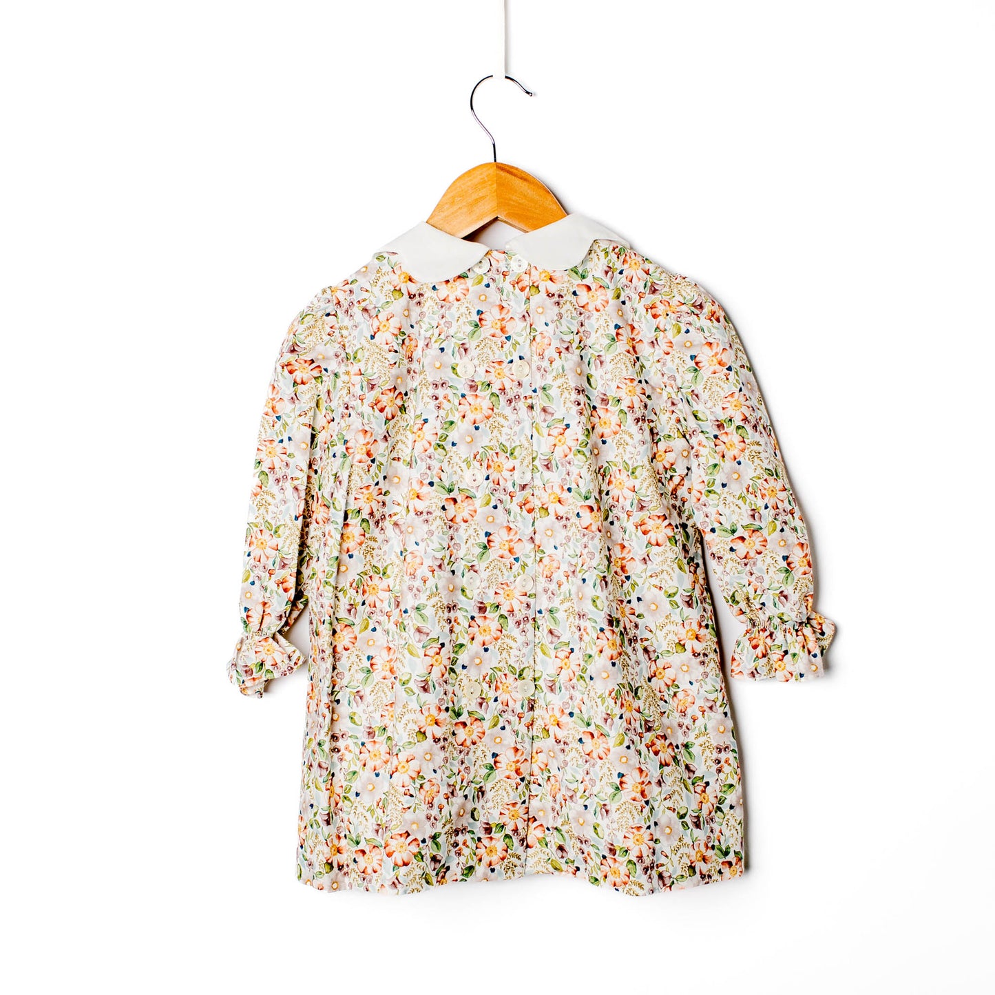 Vestido preguinhas flor