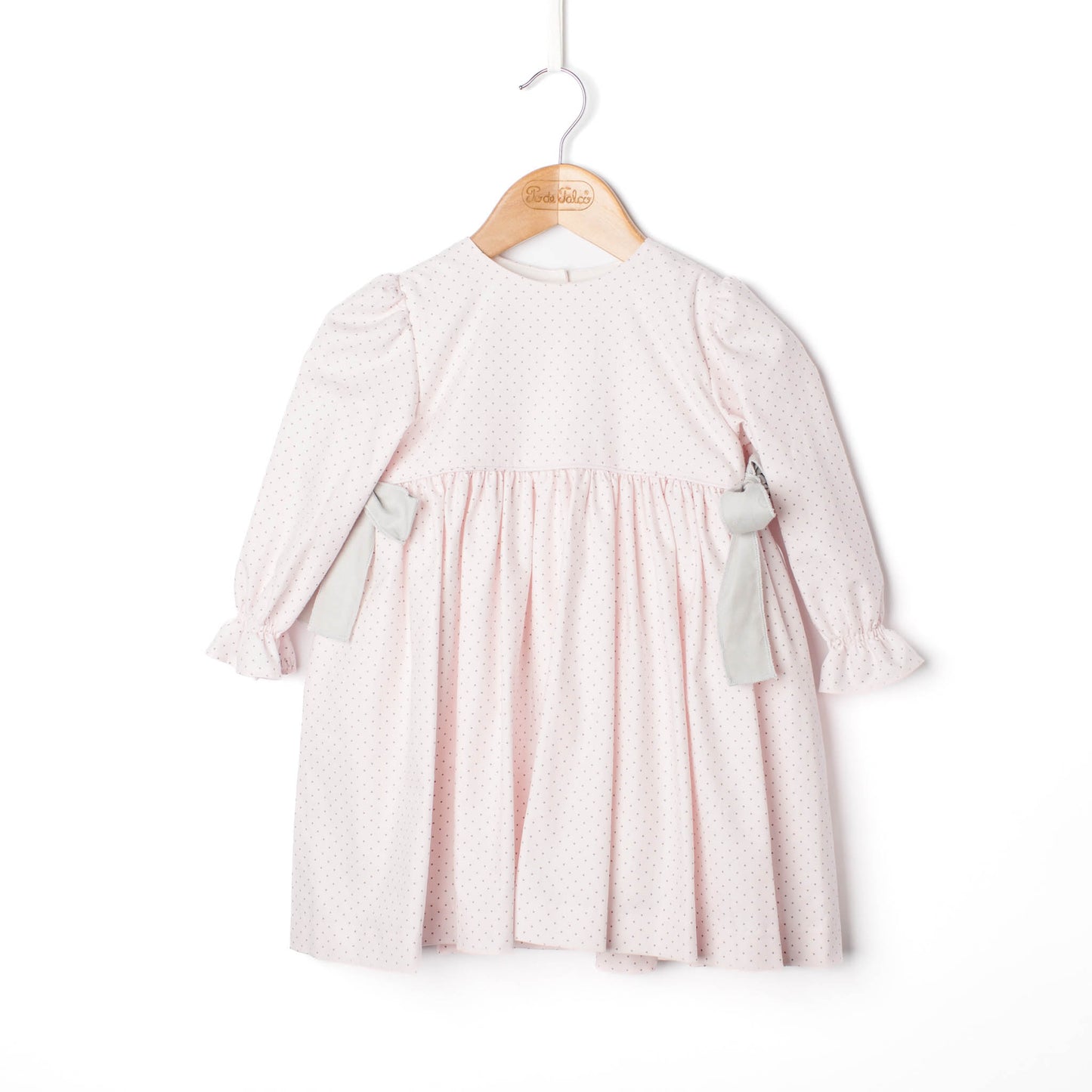 Vestido laços pintinhas