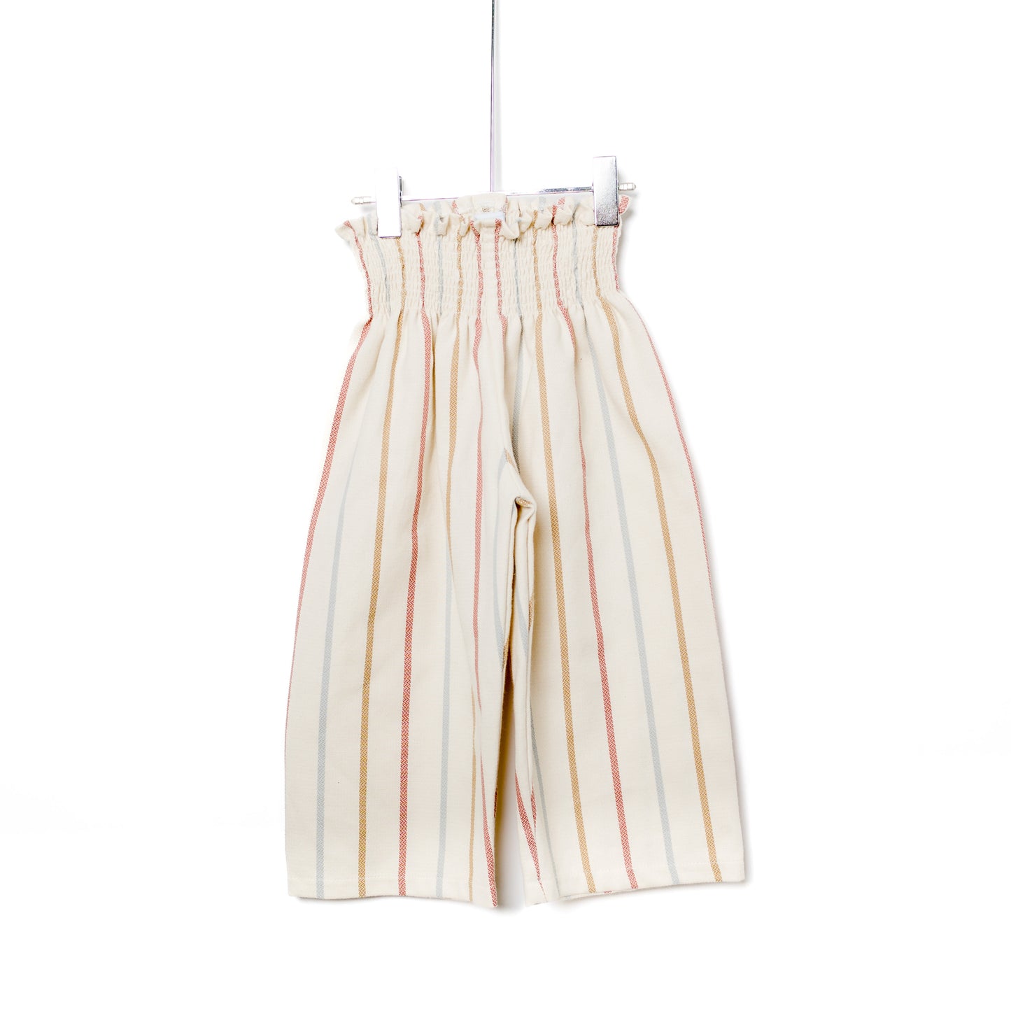 Calça menina elásticos risca
