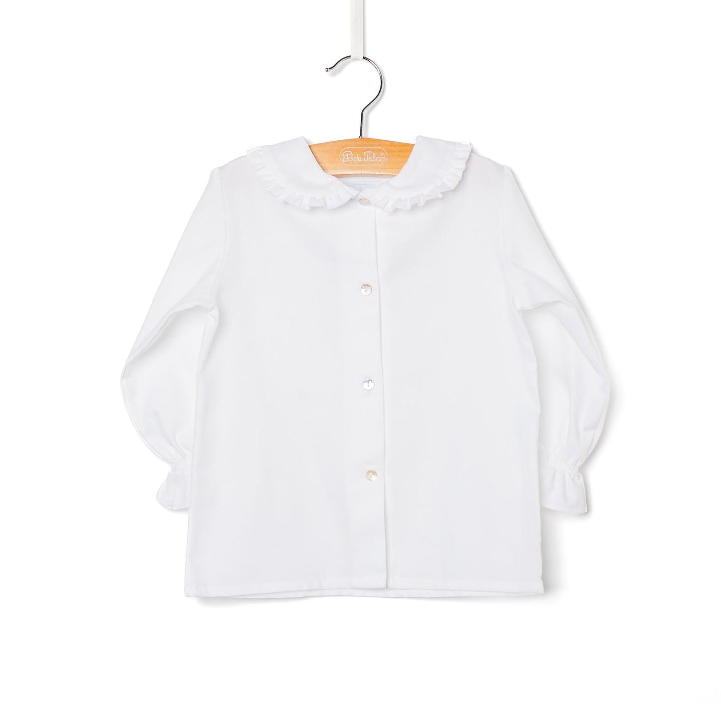 Blusa folhinho Oxford