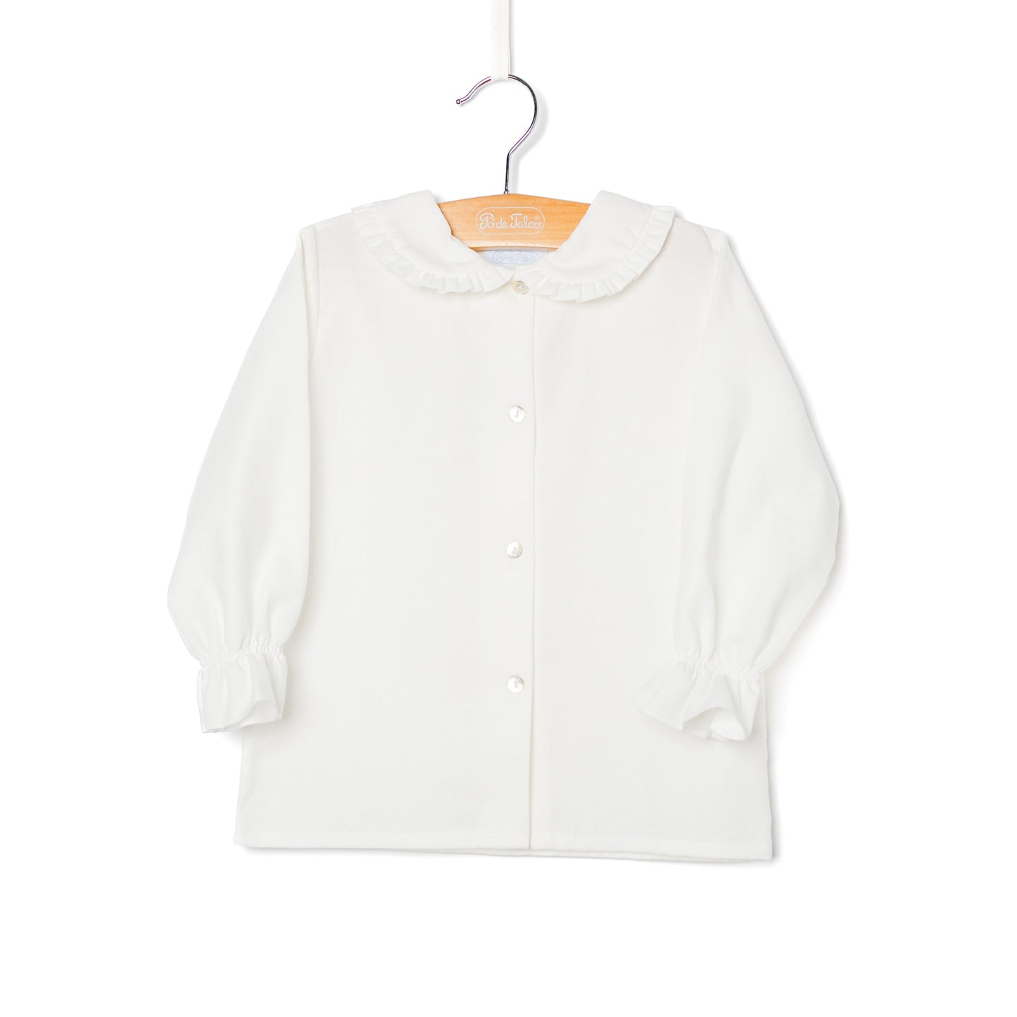Blusa folhinho Oxford