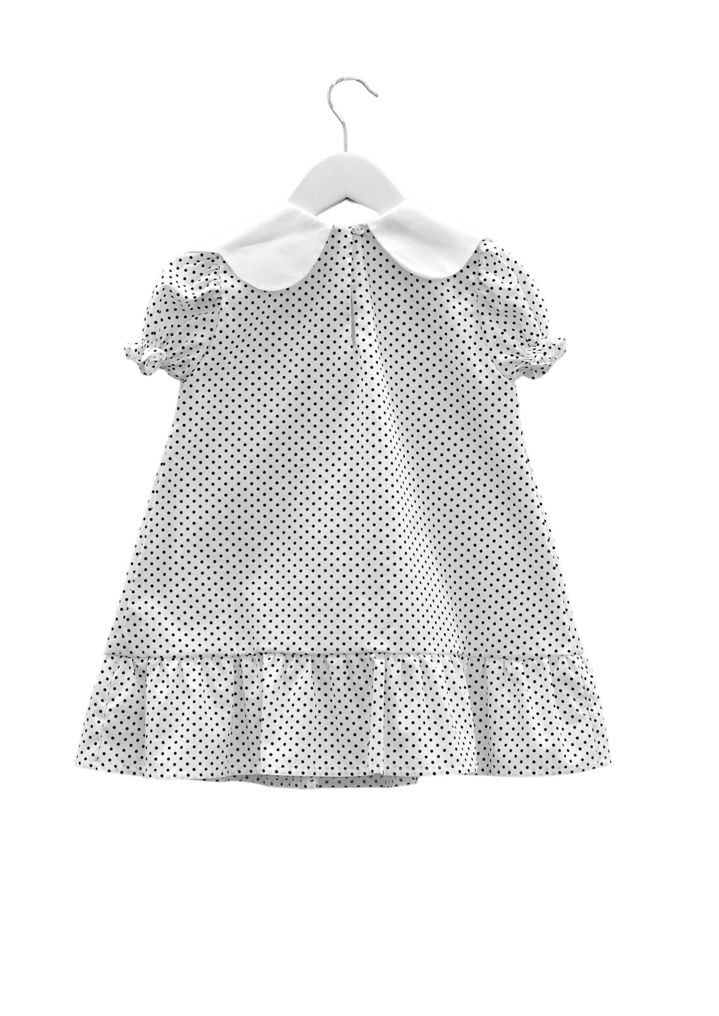 Vestido macho bolinha