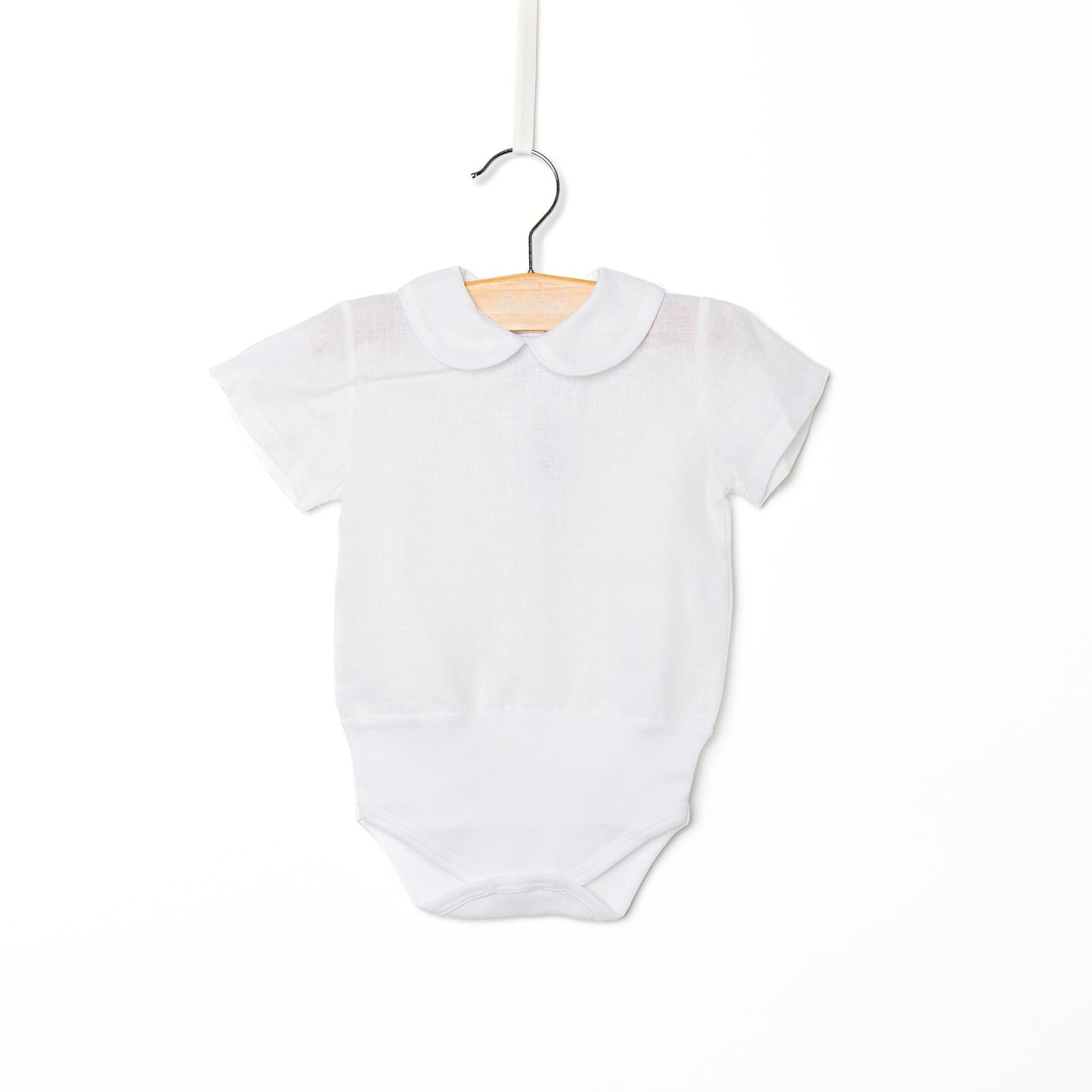 Body/camisa linho gola redonda