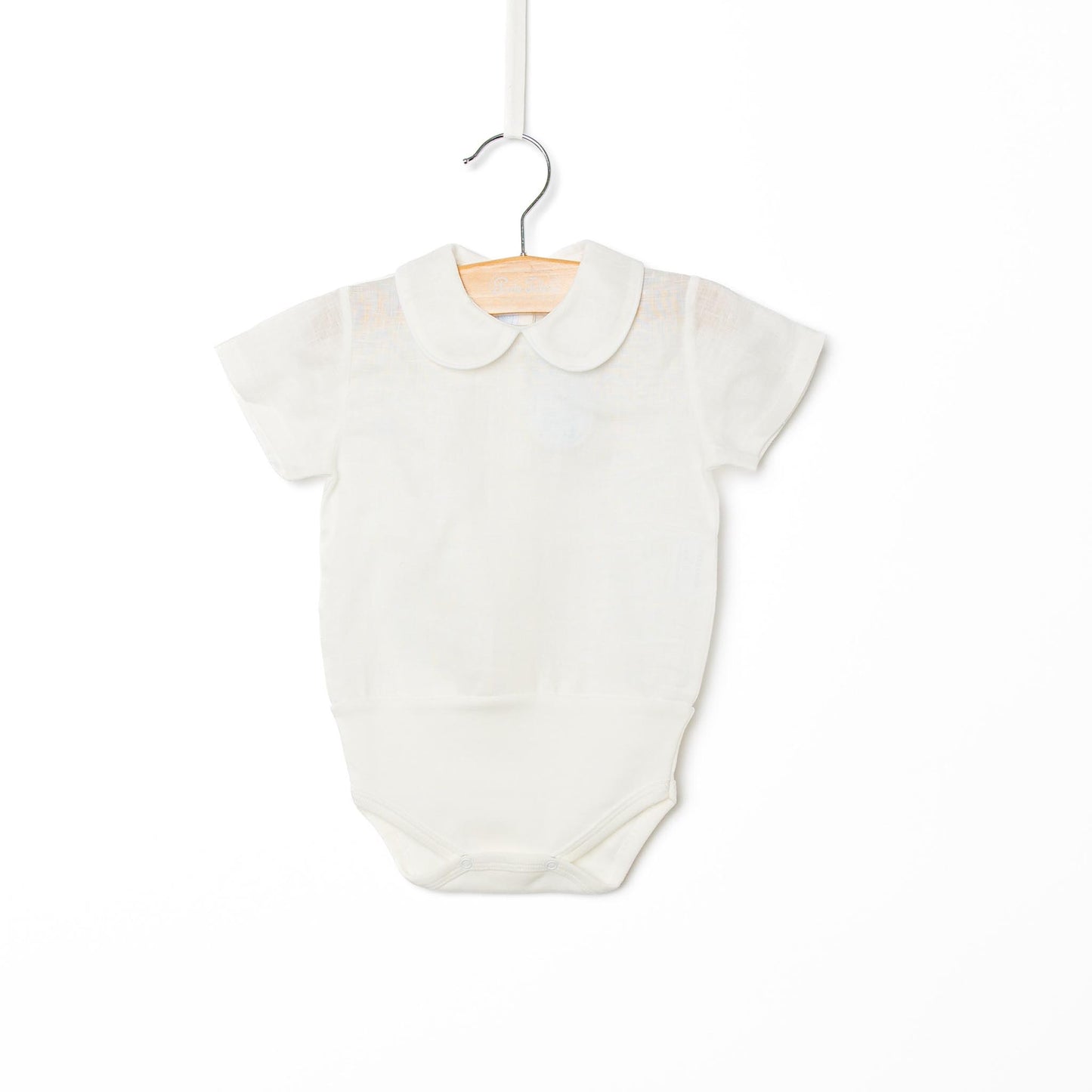Body/camisa oxford gola redonda