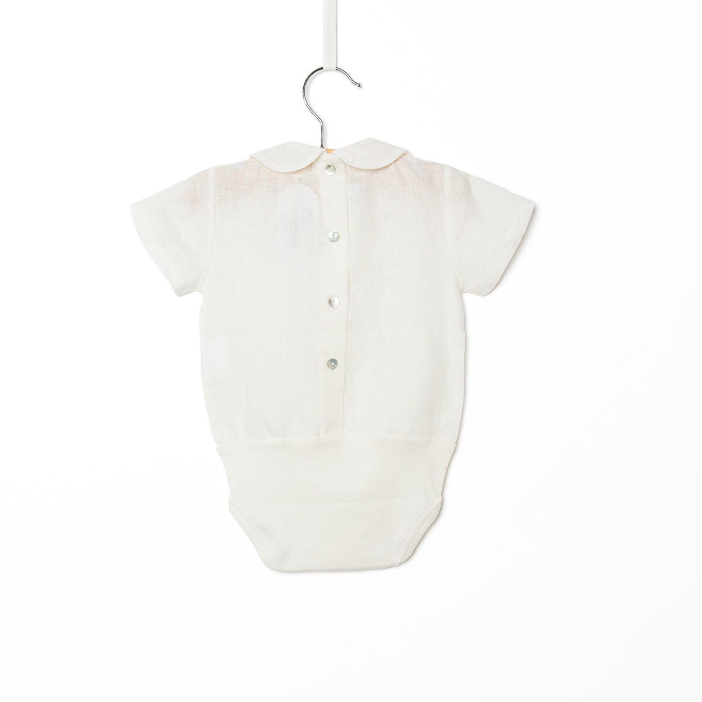 Body/camisa oxford gola redonda