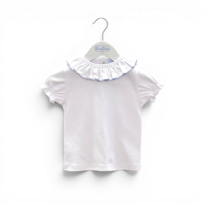 T-shirt folho picoeta menina