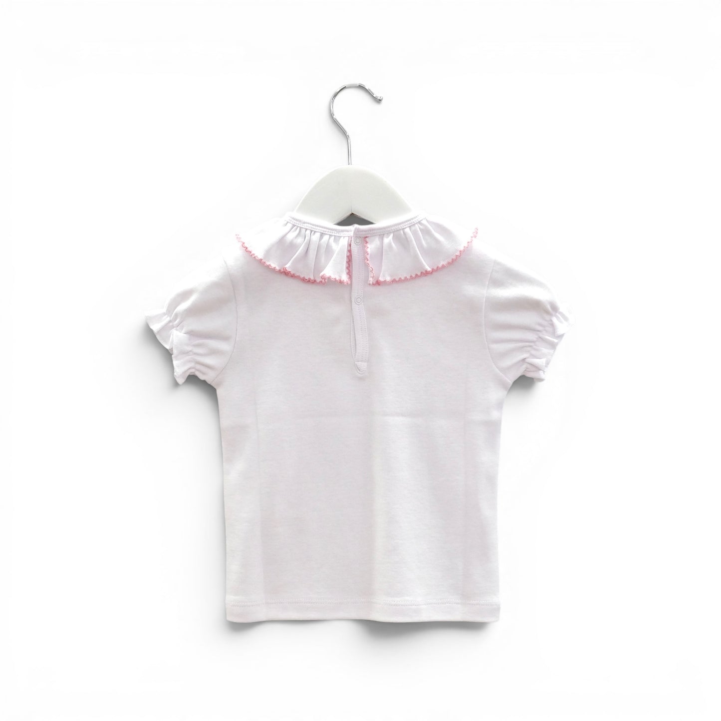 T-shirt folho picoeta menina