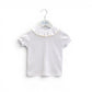 T-shirt folho picoeta menina