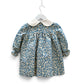 Vestido gola florzinha