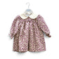 Vestido gola florzinha