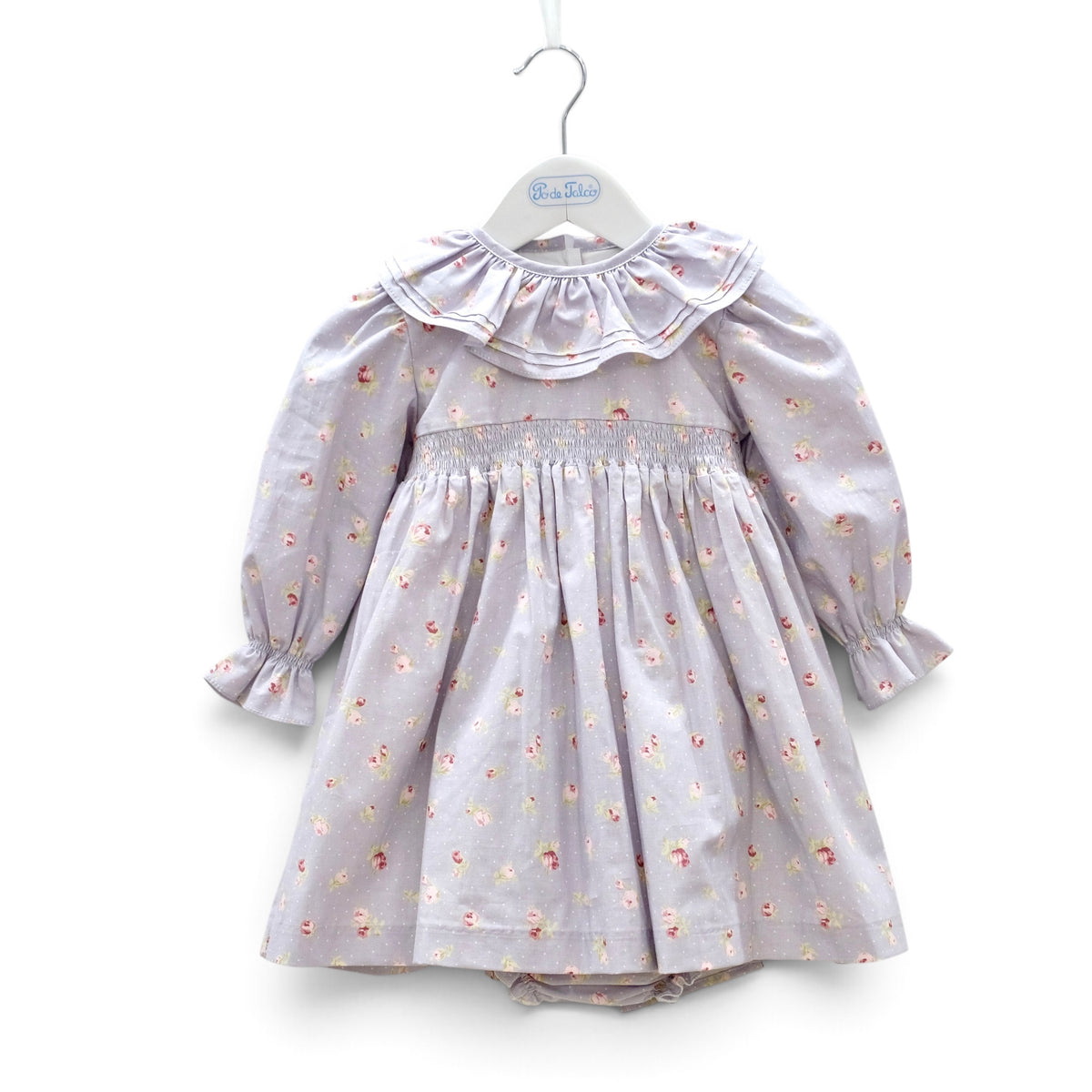 Vestido smokes flor