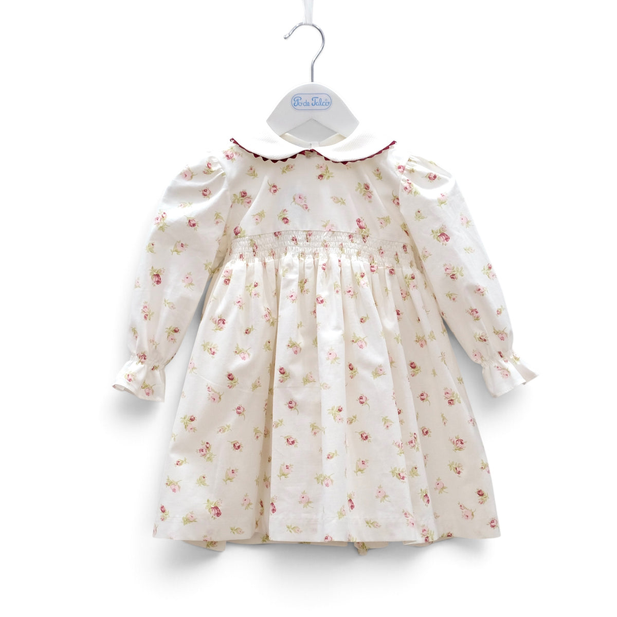 Vestido smokes flor