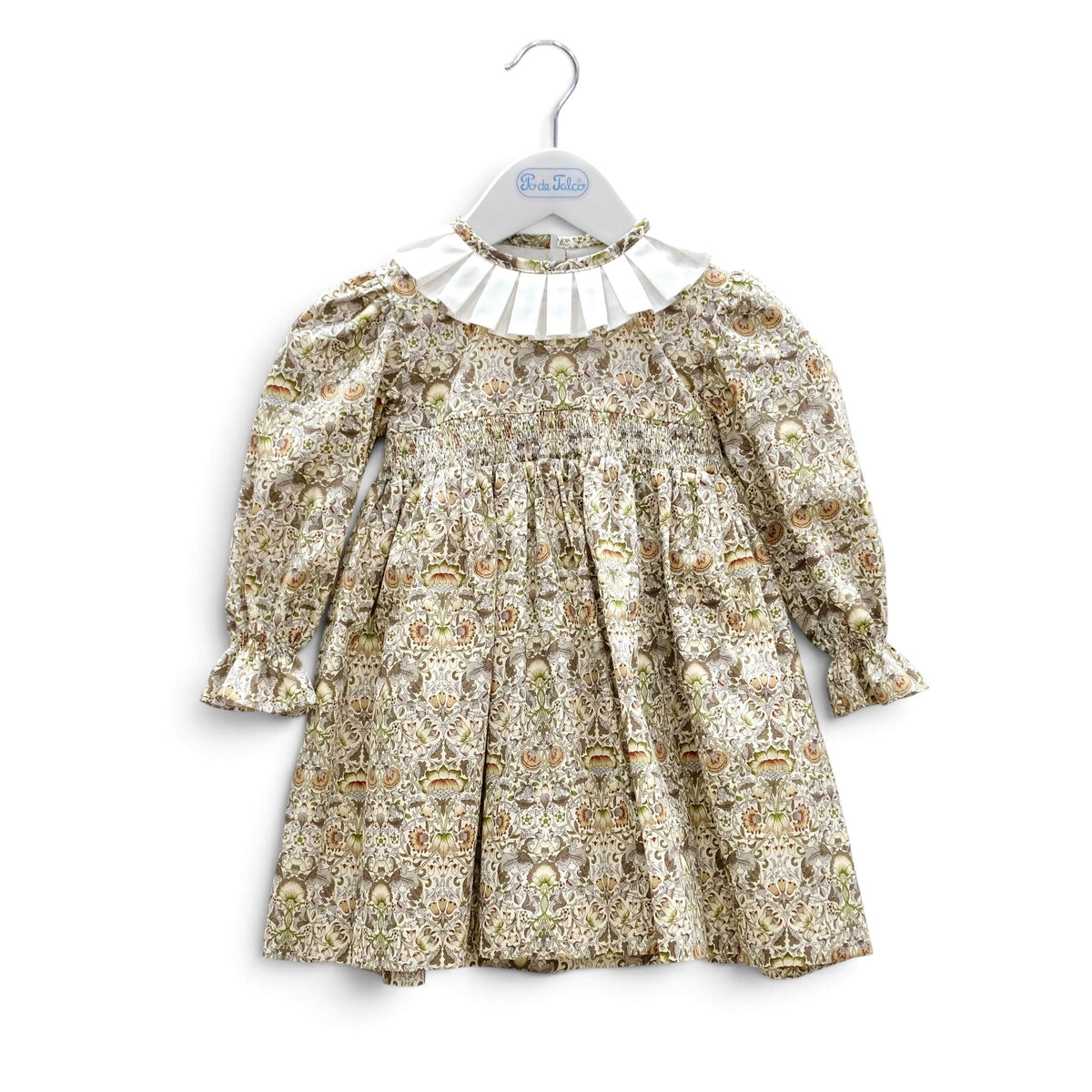 Vestido smokes flor