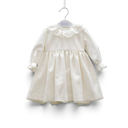 Vestido gola renda espinhado