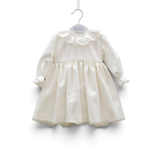 Vestido gola renda espinhado