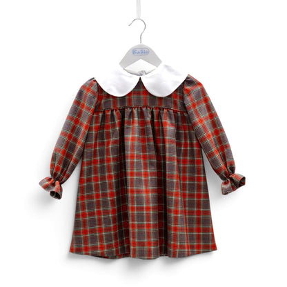 Vestido gola quadrado