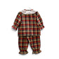 Pijama menina quadrados