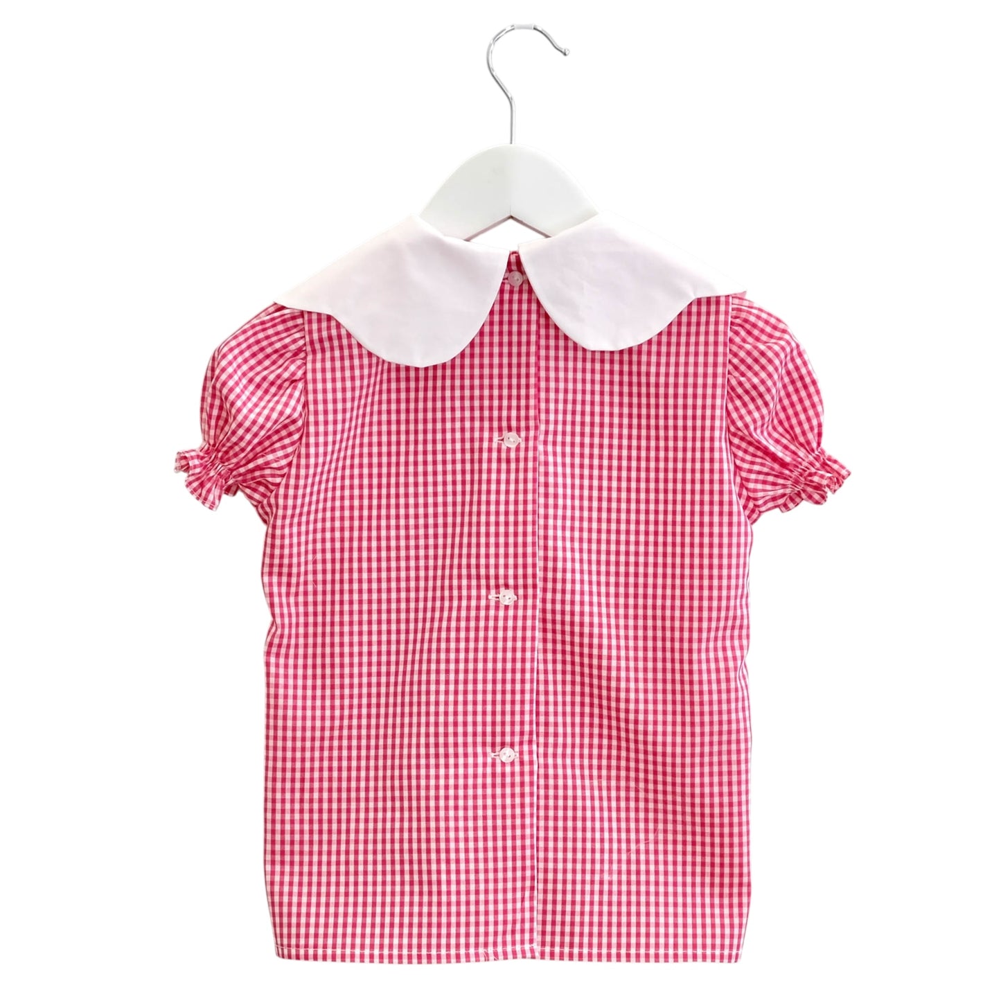 Blusa menina quadradinho