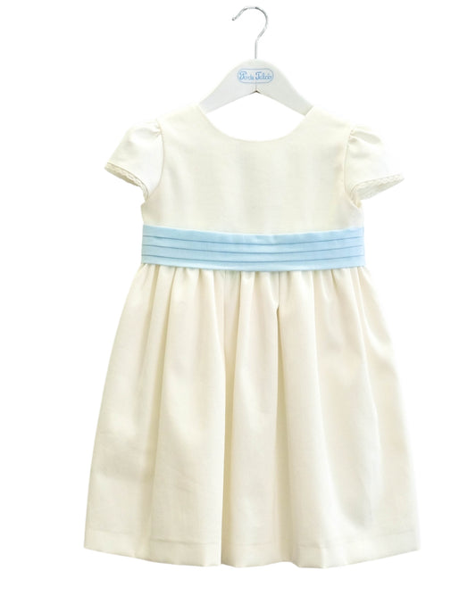 Vestido piquet renda