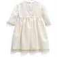 Vestido renda laço