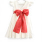 Vestido linho renda