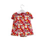 Vestido preguinhas flor