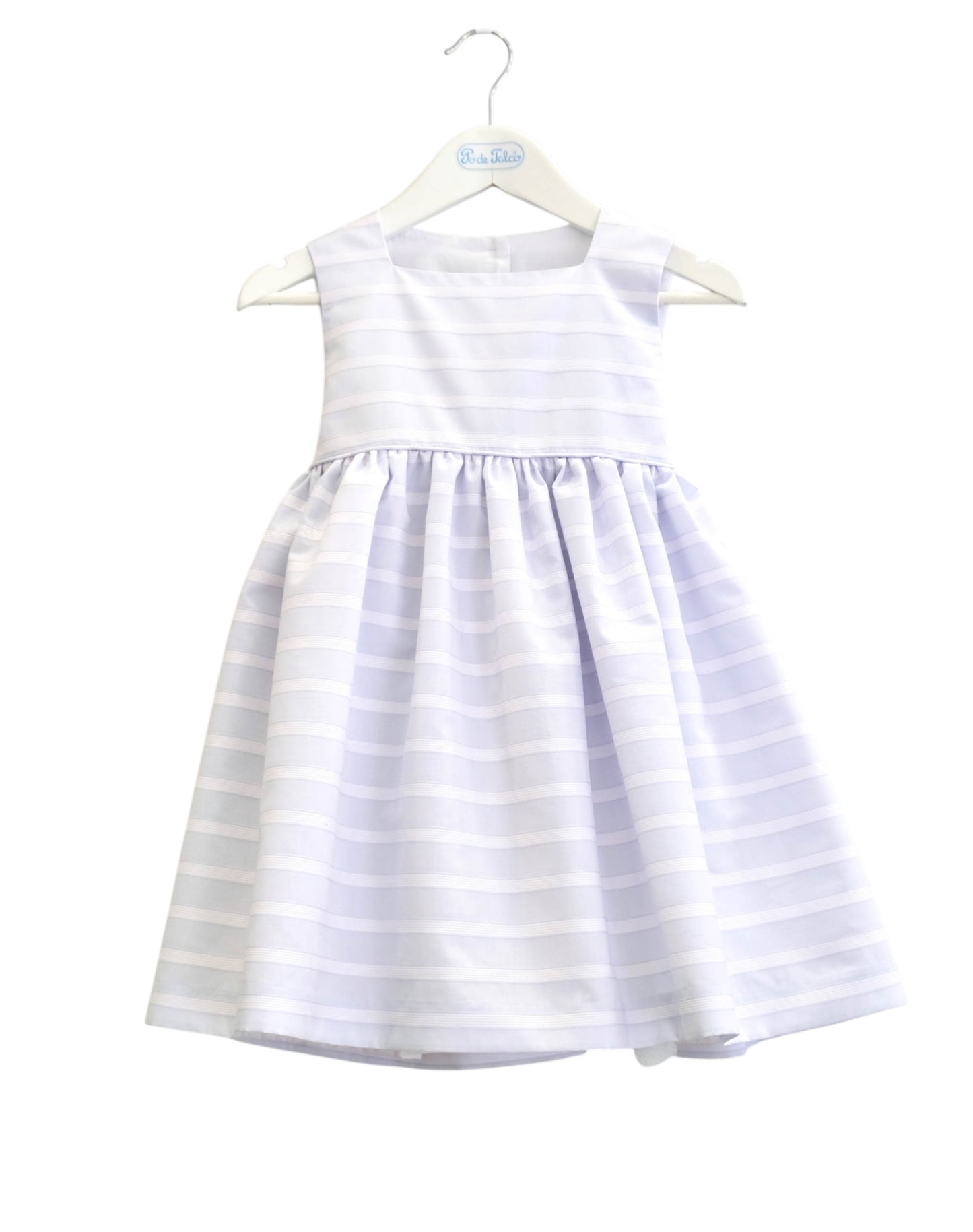 Vestido risca larga