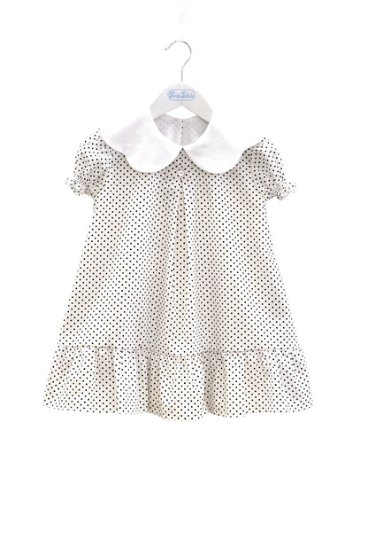 Vestido macho bolinha