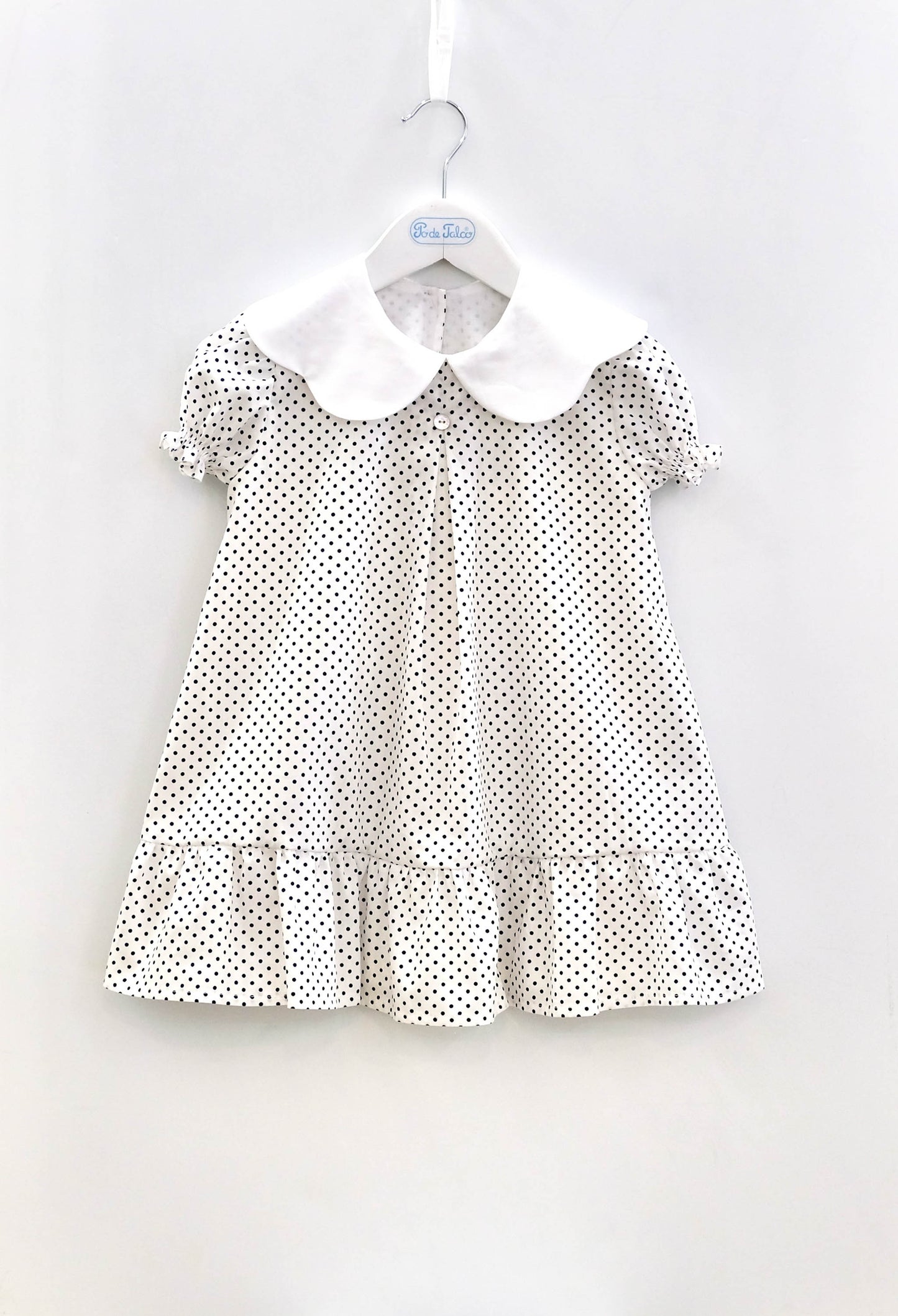 Vestido macho bolinha
