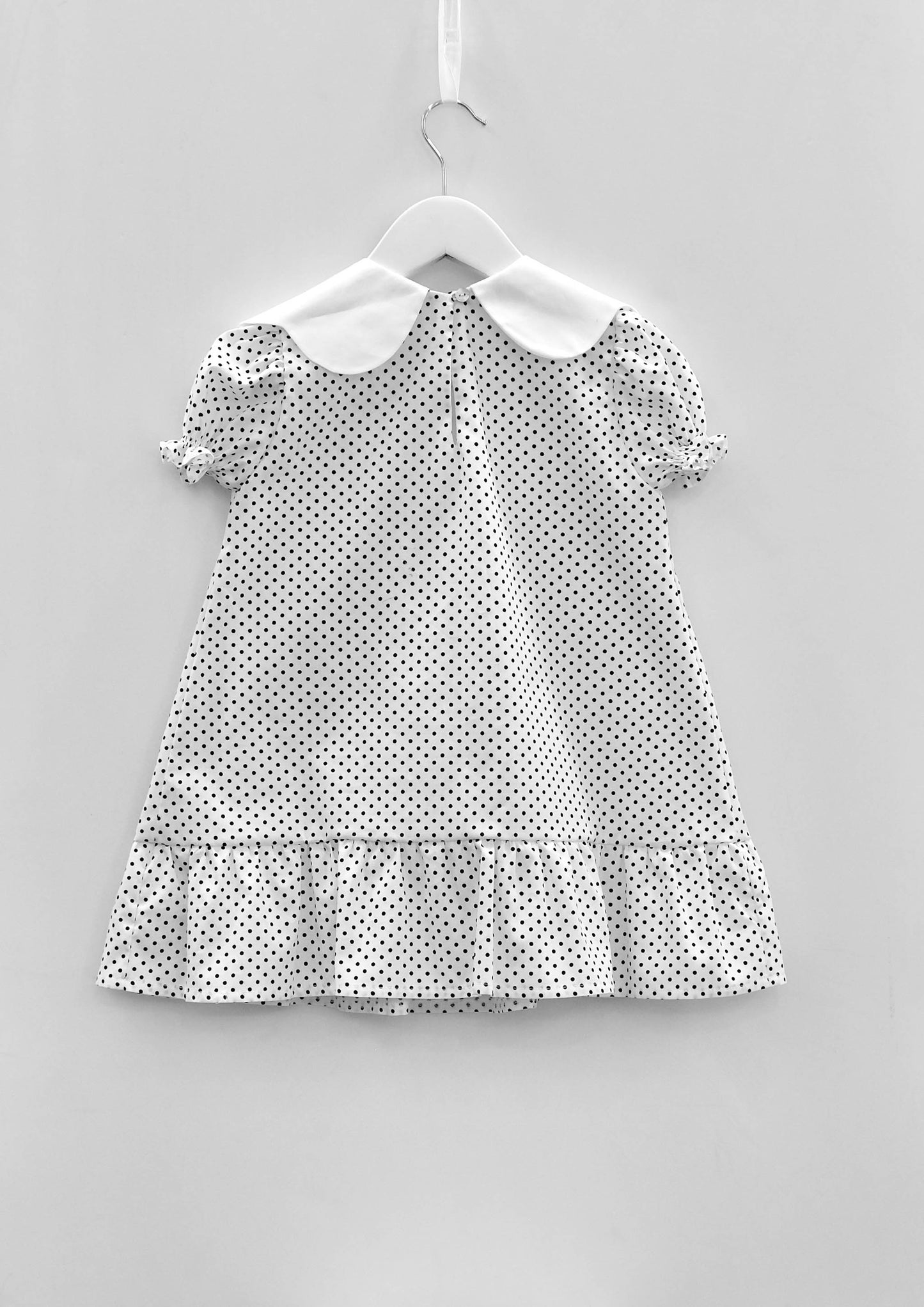 Vestido macho bolinha