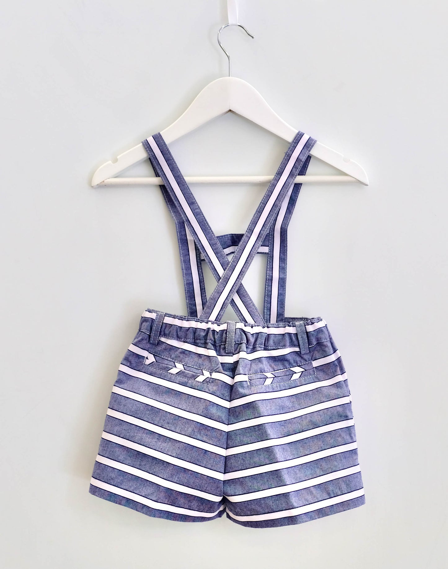 Calção rapaz risca larga