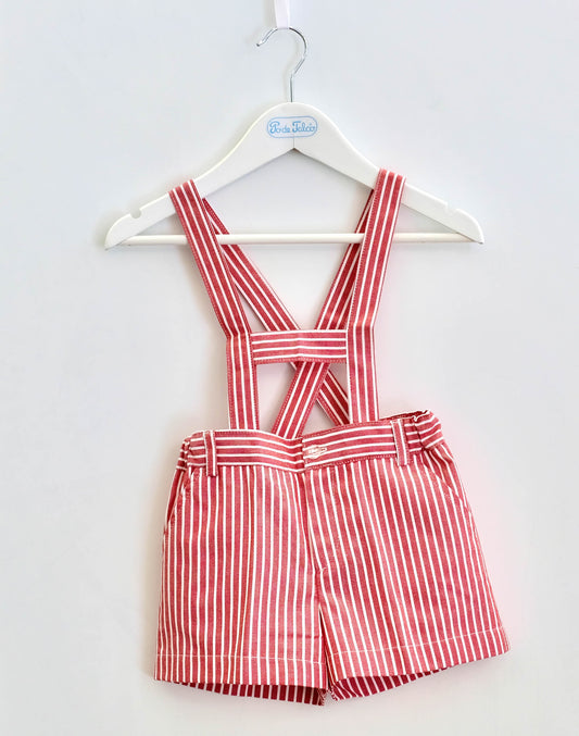 Calção rapaz sarja risca