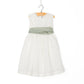 Vestido bico linho